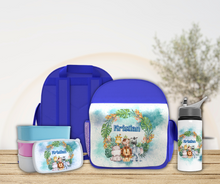 Заредете изображение във визуализатора на галерията – Персонализиранa раница, бутилка и кутия – Джунгла