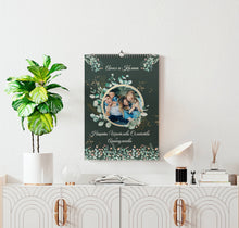 Заредете изображение във визуализатора на галерията – Персонализиран Годишен Календар със снимки по ваше желание - Евкалипт в зелено