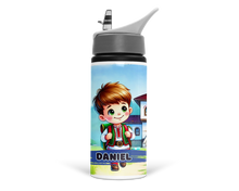 Заредете изображение във визуализатора на галерията – Персонализиранa раница, бутилка и кутия – Български мотиви за момче 2