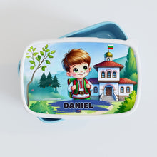 Заредете изображение във визуализатора на галерията – Персонализиранa раница, бутилка и кутия – Български мотиви за момче 2