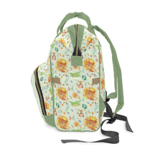 Заредете изображение във визуализатора на галерията – Персонализирана чанта раница за бебешки пелени и принадлежности - Джунгла