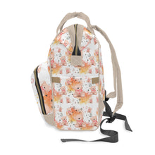 Заредете изображение във визуализатора на галерията – Персонализирана чанта раница за бебешки пелени и принадлежности - Мече за Момиче