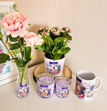 Заредете изображение във визуализатора на галерията – Комплект с продукти по ваш избор подарък за учител - Бухалчета в лилаво