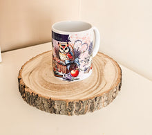 Заредете изображение във визуализатора на галерията – Комплект с продукти по ваш избор подарък за учител - Бухалчета в лилаво