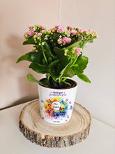Заредете изображение във визуализатора на галерията – Персонализира саксия подарък за учител - Цветя дъга
