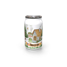 Заредете изображение във визуализатора на галерията – Персонализирана чаша кенче със сламка - Червената шапчица