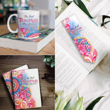 Заредете изображение във визуализатора на галерията – Комплект Персонализиран тефтер, чаша и книгоразделител за учител