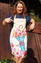 Заредете изображение във визуализатора на галерията – Престилка за Майка и дъщеря - Пролетни Цветя в чадър