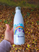 Заредете изображение във визуализатора на галерията – Голяма персонализирана бутилка за вода - Еднорог