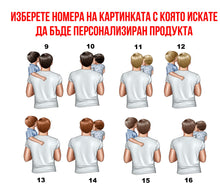 Заредете изображение във визуализатора на галерията – Двуцветна персонализирана чаша за деня на Бащата