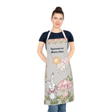 Заредете изображение във визуализатора на галерията – Престилка за Майка и дъщеря - Зайче с чадър