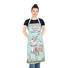 Заредете изображение във визуализатора на галерията – Пролетна Престилка Зайче с цвят тюркоаз