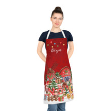 Заредете изображение във визуализатора на галерията – Персонализирана Коледна престилка - Ферма