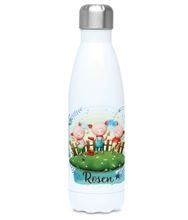 Заредете изображение във визуализатора на галерията – Голяма персонализирана бутилка за вода - Трите прасенца