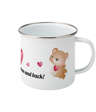 Заредете изображение във визуализатора на галерията – Персонализирано метално Канче за Свети Валентин -Мечета