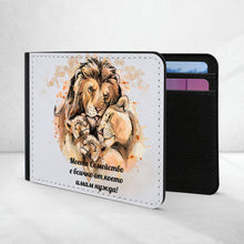 Заредете изображение във визуализатора на галерията – Персонализиран портфейл за деня на Бащата - Семейство лъвове