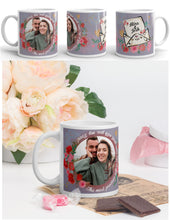 Заредете изображение във визуализатора на галерията – Персонализирана чаша за Свети Валентин със снимка