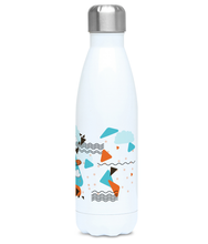 Заредете изображение във визуализатора на галерията – Голяма персонализирана бутилка за вода - Кученце на самолет