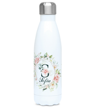 Заредете изображение във визуализатора на галерията – Голяма персонализирана бутилка за вода - Цветя