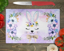 Заредете изображение във визуализатора на галерията – Стъклена дъска за рязане от закаленo стъкло - Зайче