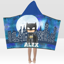 Заредете изображение във визуализатора на галерията – Детскa кърпa за баня с качулка - Батман