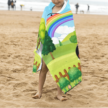 Заредете изображение във визуализатора на галерията – Детскa кърпa за баня с качулка - Барбарони