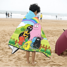 Заредете изображение във визуализатора на галерията – Детскa кърпa за баня с качулка - Барбарони