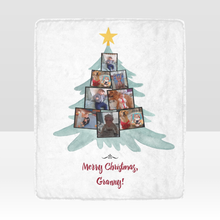 Заредете изображение във визуализатора на галерията – Коледно одеяло със снимки