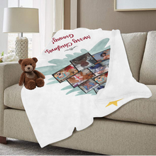 Заредете изображение във визуализатора на галерията – Коледно одеяло със снимки