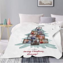 Заредете изображение във визуализатора на галерията – Коледно одеяло със снимки
