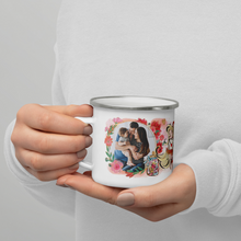 Заредете изображение във визуализатора на галерията – Персонализирано метално Канче със снимка за Свети Валентин