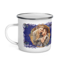 Заредете изображение във визуализатора на галерията – Персонализирано метално Канче със снимка - обичам те от тук до луната