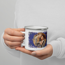 Заредете изображение във визуализатора на галерията – Персонализирано метално Канче със снимка - обичам те от тук до луната