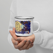 Заредете изображение във визуализатора на галерията – Персонализирано метално Канче със снимка - обичам те от тук до луната