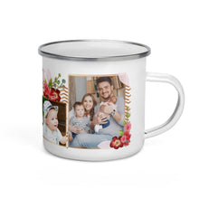 Заредете изображение във визуализатора на галерията – Персонализирано метално Канче със снимка за Деня на майката