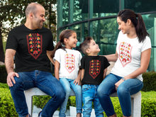 Заредете изображение във визуализатора на галерията – Тениски за цялото Семейство с българска шевица - Цветя
