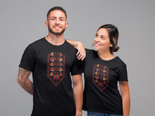 Заредете изображение във визуализатора на галерията – Тениски за цялото Семейство с българска шевица - Цветя