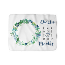 Заредете изображение във визуализатора на галерията – Baby Milestone одеало за момченца