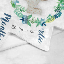 Заредете изображение във визуализатора на галерията – Baby Milestone одеало за момченца