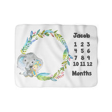 Заредете изображение във визуализатора на галерията – Baby Milestone одеало за момченца