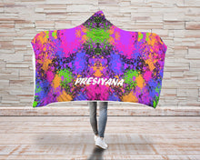 Заредете изображение във визуализатора на галерията – Персонализирано одеяло с качулка Splash Colour