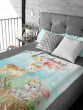 Заредете изображение във визуализатора на галерията – Комплетк Персонализирано Одеяло и Възглавница - Горски животни