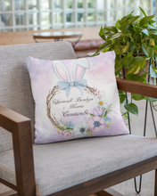 Заредете изображение във визуализатора на галерията – Персонализирана възглавница - Щастлив Великден с моето Семейство