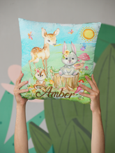 Заредете изображение във визуализатора на галерията – Комплетк Персонализирано Одеяло и Възглавница - Горски животни