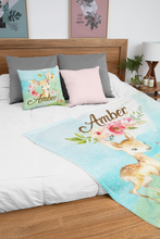 Заредете изображение във визуализатора на галерията – Комплетк Персонализирано Одеяло и Възглавница - Горски животни