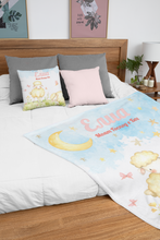 Заредете изображение във визуализатора на галерията – Комплетк Персонализирано Одеяло и Възглавница - Сладки овчици