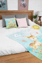 Заредете изображение във визуализатора на галерията – Комплетк Персонализирано Одеяло и Възглавница - Горски животни