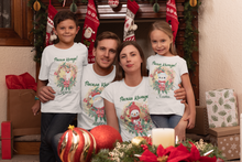 Заредете изображение във визуализатора на галерията – Персонализирана Коледни Тениска за цялото семейство