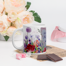 Заредете изображение във визуализатора на галерията – Персонализирана чаша за деня на майката - Цветя