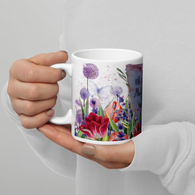 Заредете изображение във визуализатора на галерията – Персонализирана чаша за деня на майката - Цветя